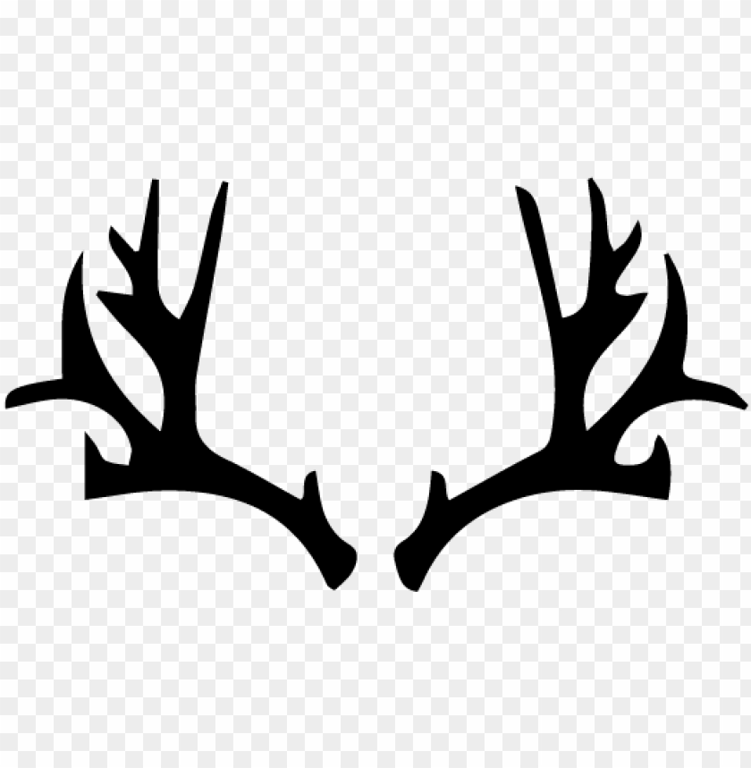 deer horn clipart