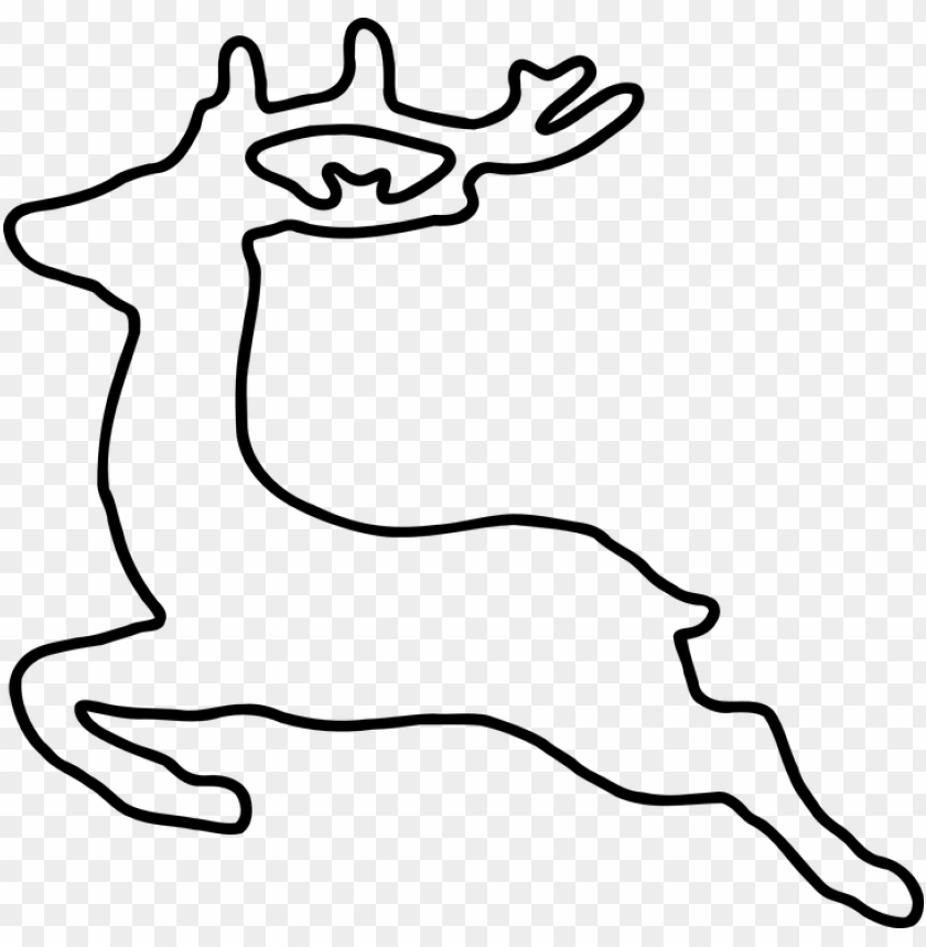 deer, jumping, animal, running, running away PNG image with transparent background@toppng.com