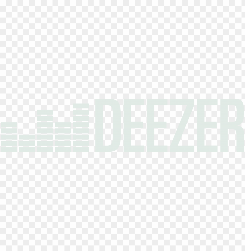 deezer white PNG image with transparent background@toppng.com