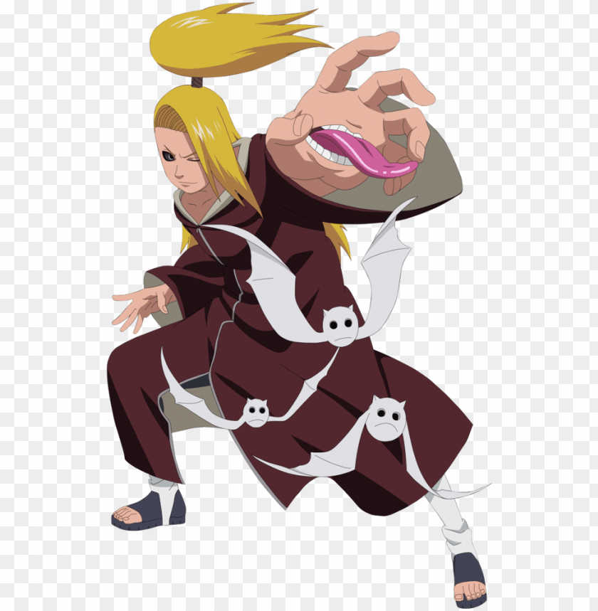 Deidara Edo - Imagens Do Membros Da Akatsuki PNG Transparent Background