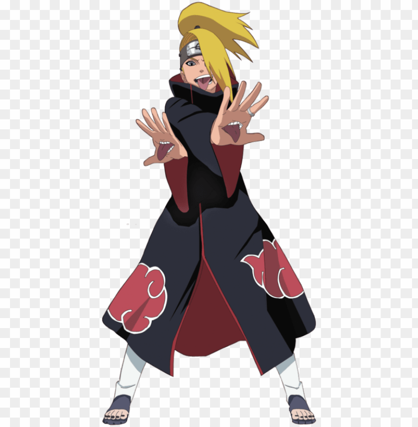 Deidara Naruto Deidara Naruto Png Image With Transparent Background Toppng - naruto hokage roblox outfit