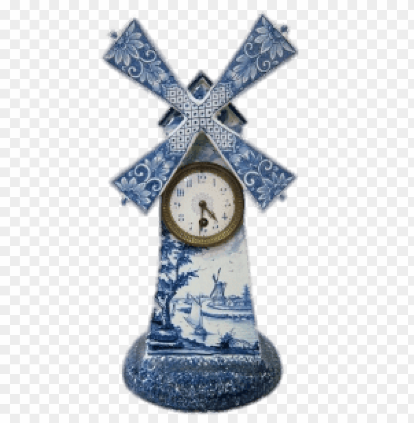 miscellaneous, windmills, delft windmill clock, 