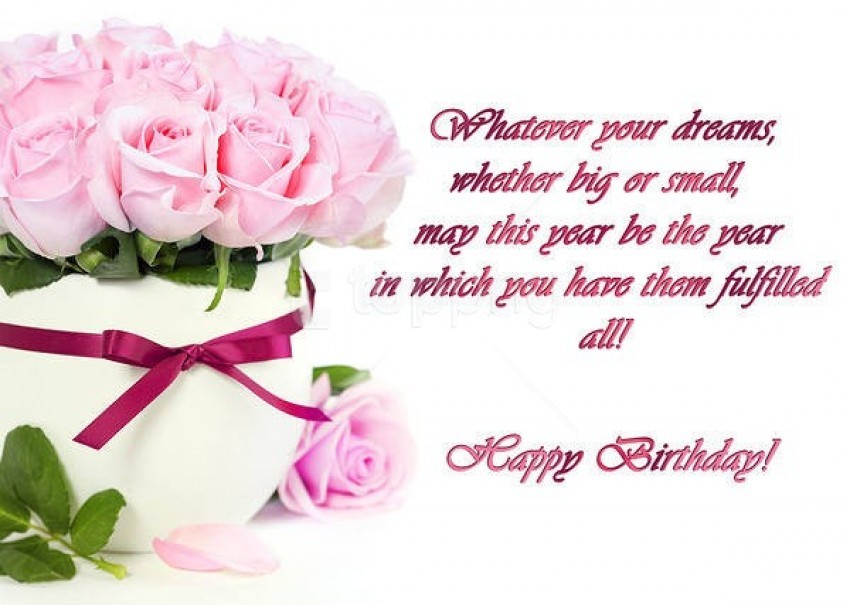 Delicate Pink Roses Birthday Greeting Card Background Best Stock Photos ...