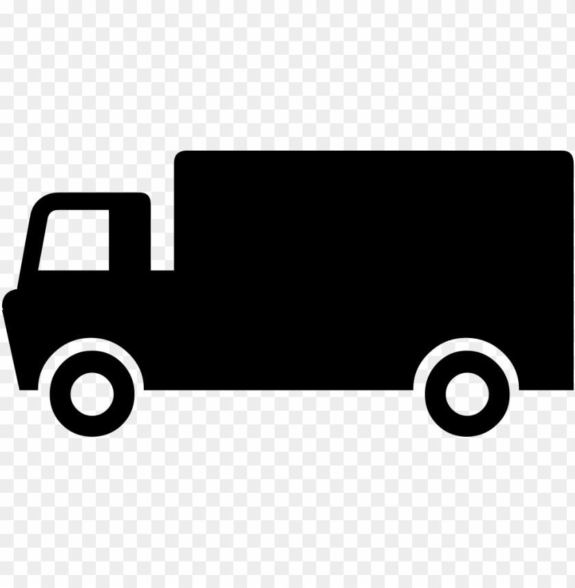 delivery truck outline comments - truck outline PNG image with transparent background@toppng.com