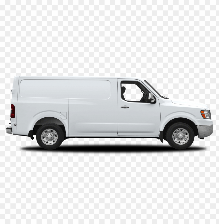 vehicle, white, van, delivery, courier