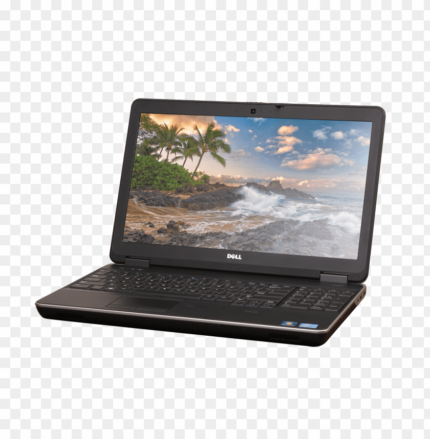 Transparent Background PNG of dell laptop - Image ID 8108