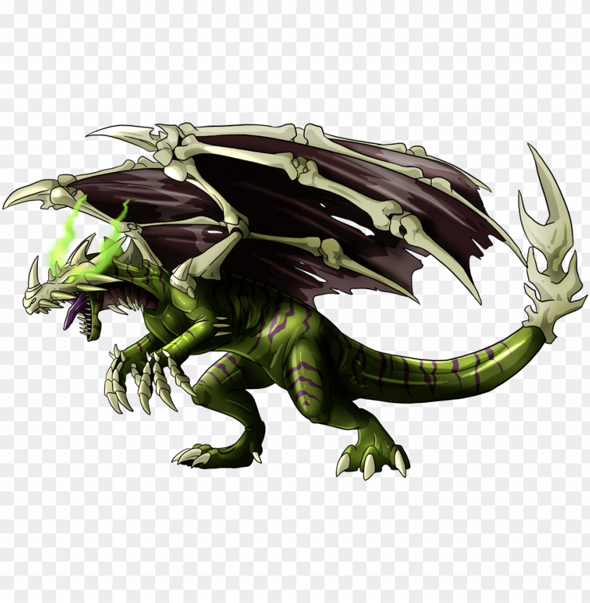 Demonic Dragon PNG Image With Transparent Background