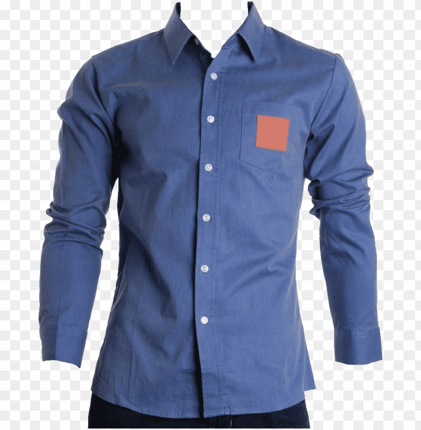 
garment
, 
dress
, 
shirt
, 
fit
, 
front button
, 
front pocket
, 
denim blue
