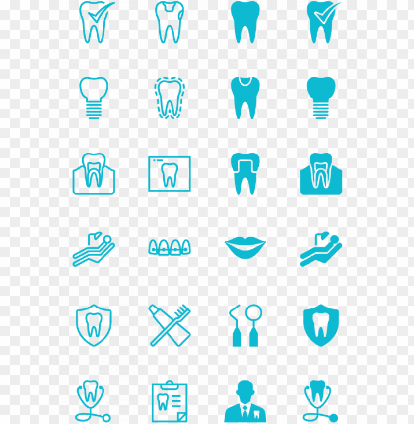 dental icon set 2 - 歯科 アイコン PNG image with transparent background@toppng.com