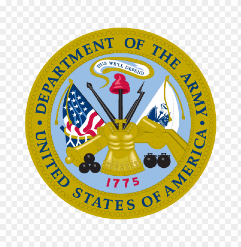  department of the army logo vector free - 466226