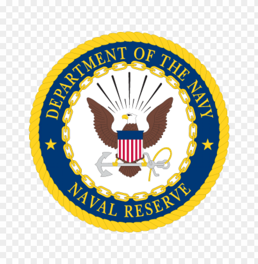  department of the navy naval reserve logo vector free - 466235