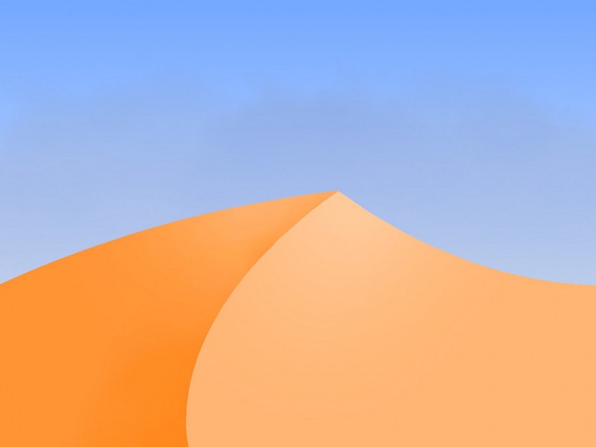 desert, dune, sand, vector, art, minimalism