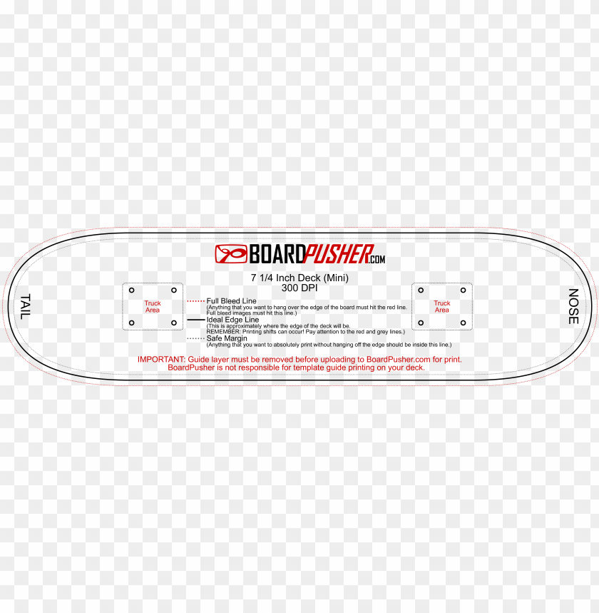 Download Design Tips Templates Skateboard Template Vector Png Image With Transparent Background Toppng PSD Mockup Templates