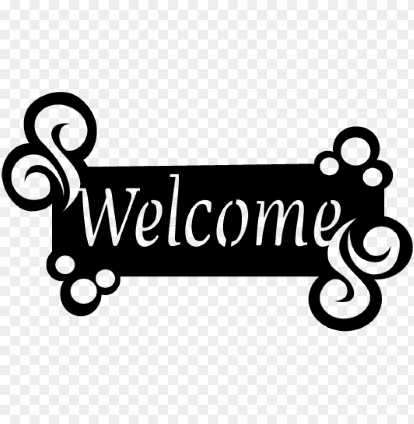 design welcome PNG image with transparent background | TOPpng
