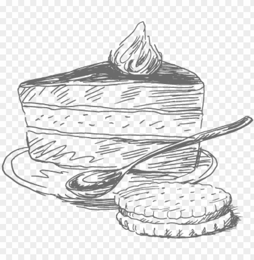 food, illustration, dessert, drawing, sweet, hand drawn, chocolate