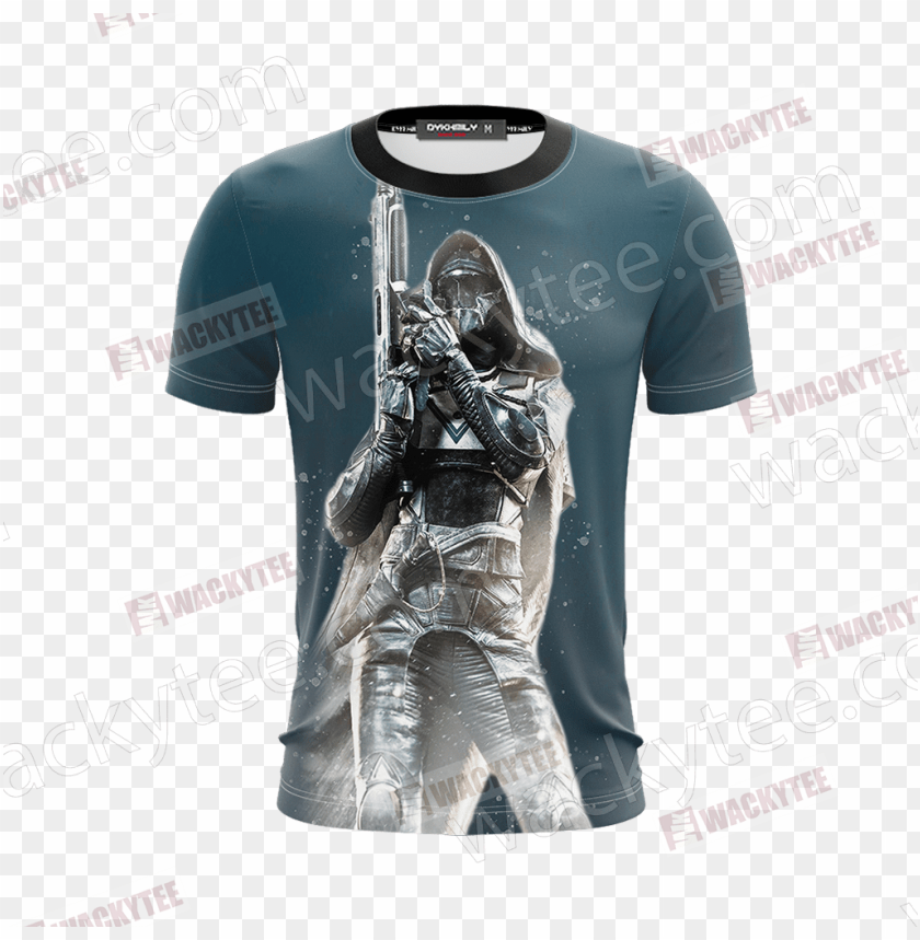 Destiny 2 Hunter Class 3d T Shirt Fullprinted Unisex T - 3d adidas black roblox shirt free transparent png
