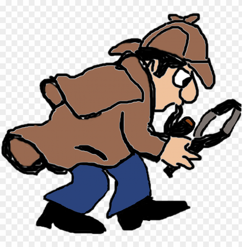 detective clipart criminal - detective cartoon PNG image with transparent  background | TOPpng