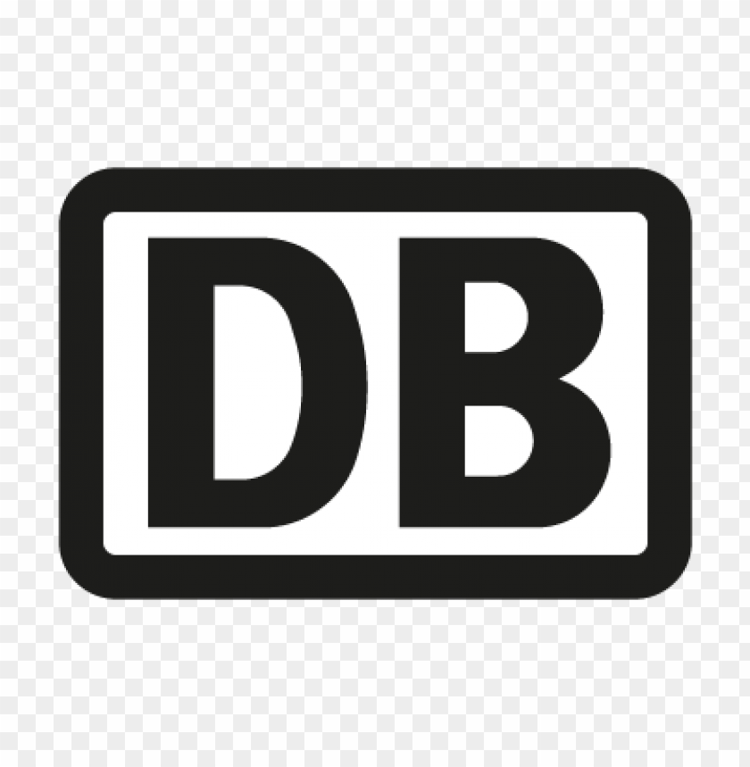  deutsche bahn ag black vector logo - 460727