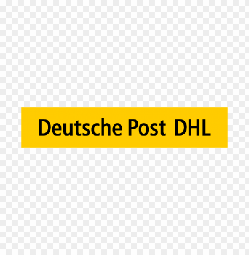 deutsche post dhl vector logo@toppng.com