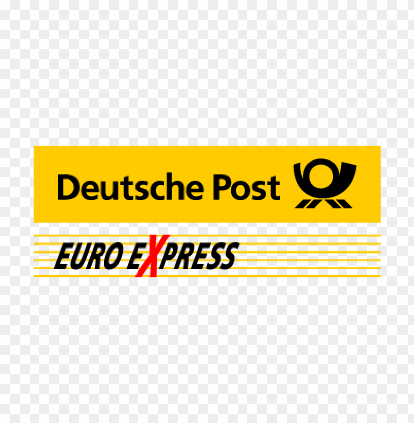 deutsche post euro express vector logo@toppng.com