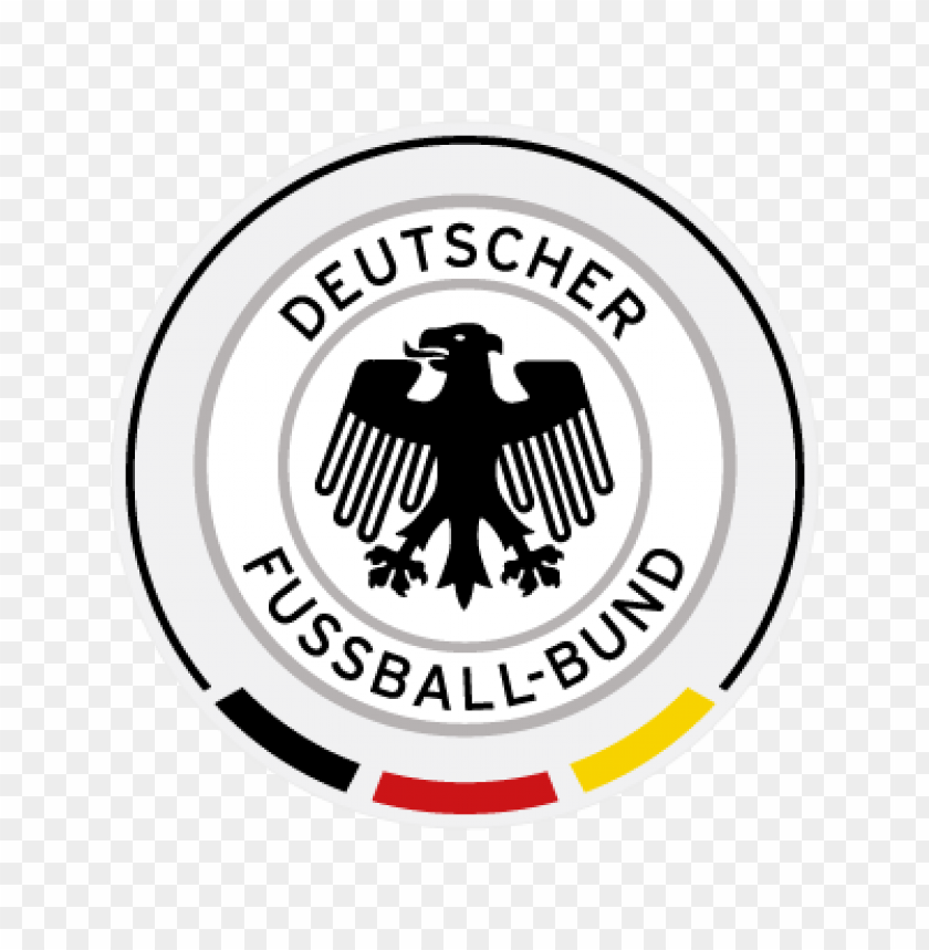  deutscher fubball bund black vector logo - 459640