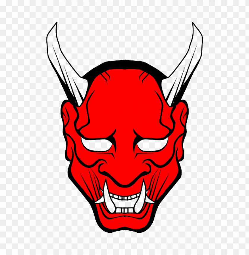 Devil Face Png Picture Oni Mask Art Png Image With Transparent