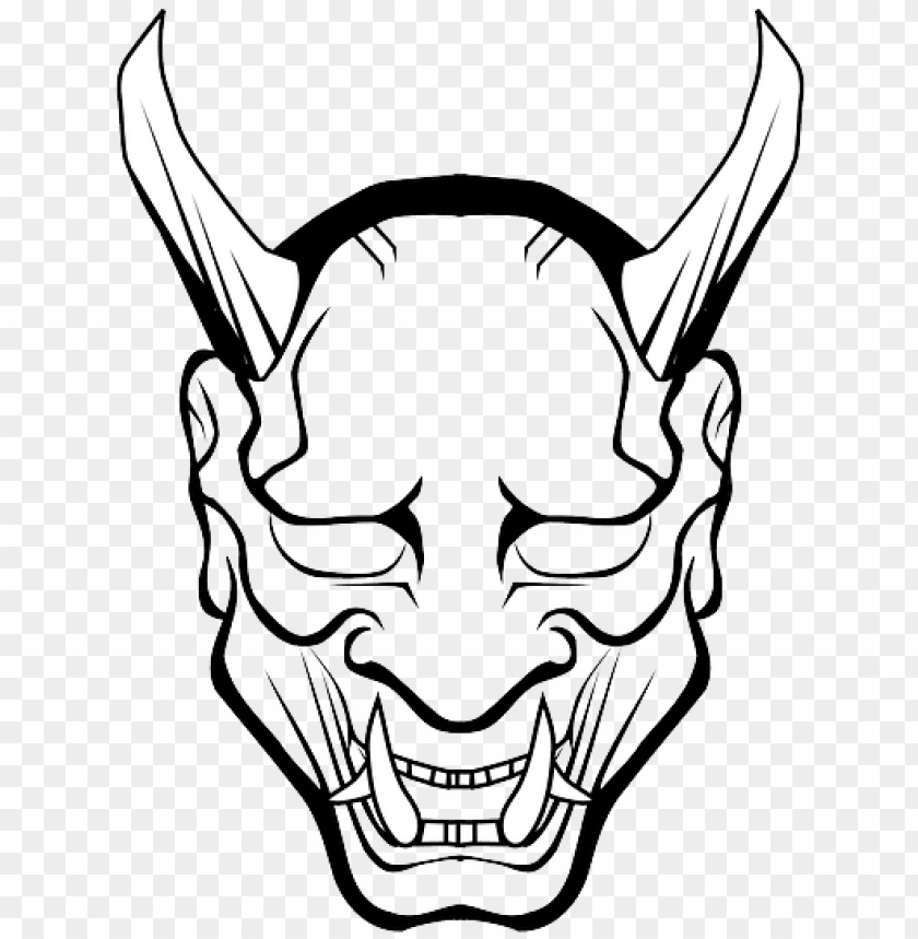 Devil Oni Mask Png Image With Transparent Background Toppng