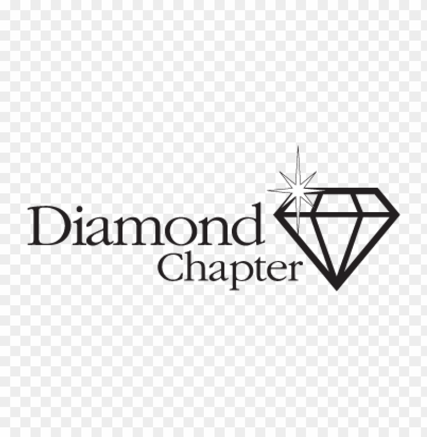  diamond chapter logo vector free - 466321