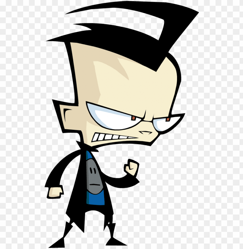 dib rage nickelodeon cartoons animated cartoons cartoon dib membrane invader zim PNG transparent with Clear Background ID 242197