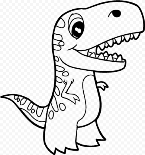 dibujo de tiranosaurio beb para colorear dinosaurios baby t rex coloring pages PNG transparent with Clear Background ID 196793