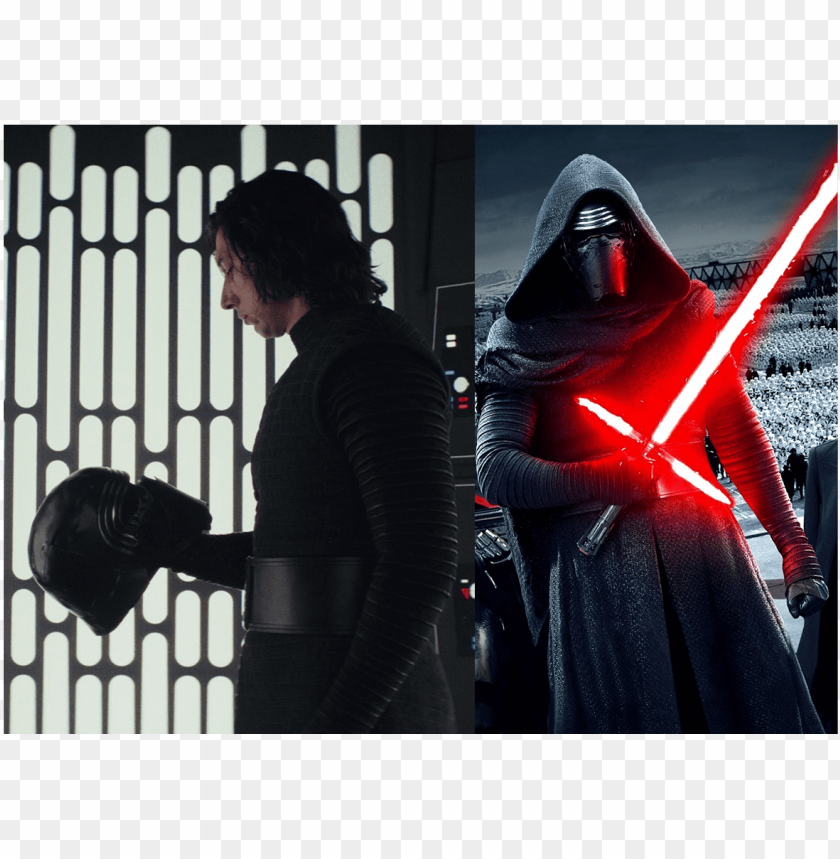 free PNG did you prefer the force awakens kylo ren or the last PNG image with transparent background PNG images transparent
