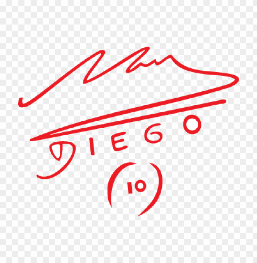  diego maradona logo vector free download - 466175