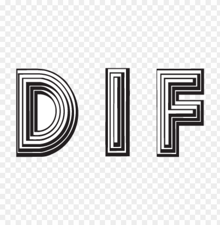  dif logo vector free download - 466345