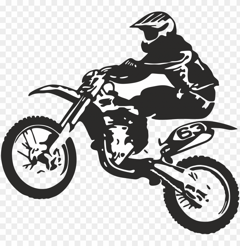 dirt bike wheelie silhouette