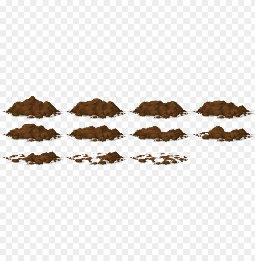 dirt pile png PNG transparent with Clear Background ID 110800