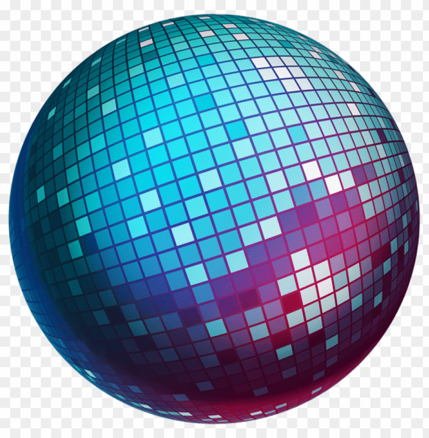 disco ball transparent PNG image with transparent background - Image ID 55838