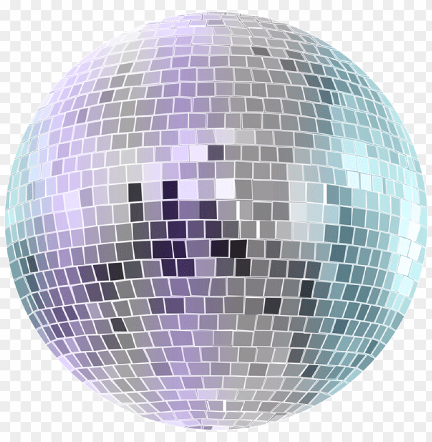 music, debutant,disco ball transparent.