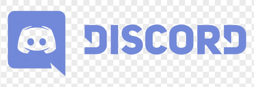 Discord Blue Logo PNG Transparent Background