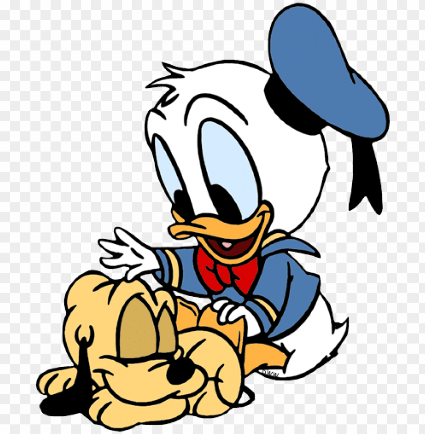 Baby Donald Kleurplaten