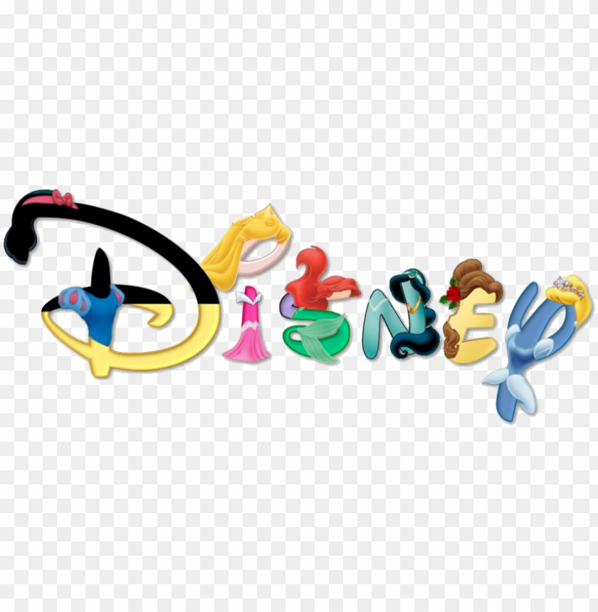 Disney Babies Disney Logo With Princesses Png Image With Transparent Background Toppng