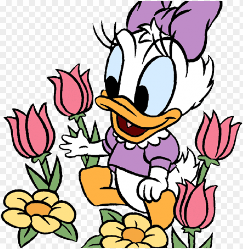 Disney Baby Clipart Disney Babies Clip Art Disney Clip - Daisy Duck Baby PNG Image With Transparent Background