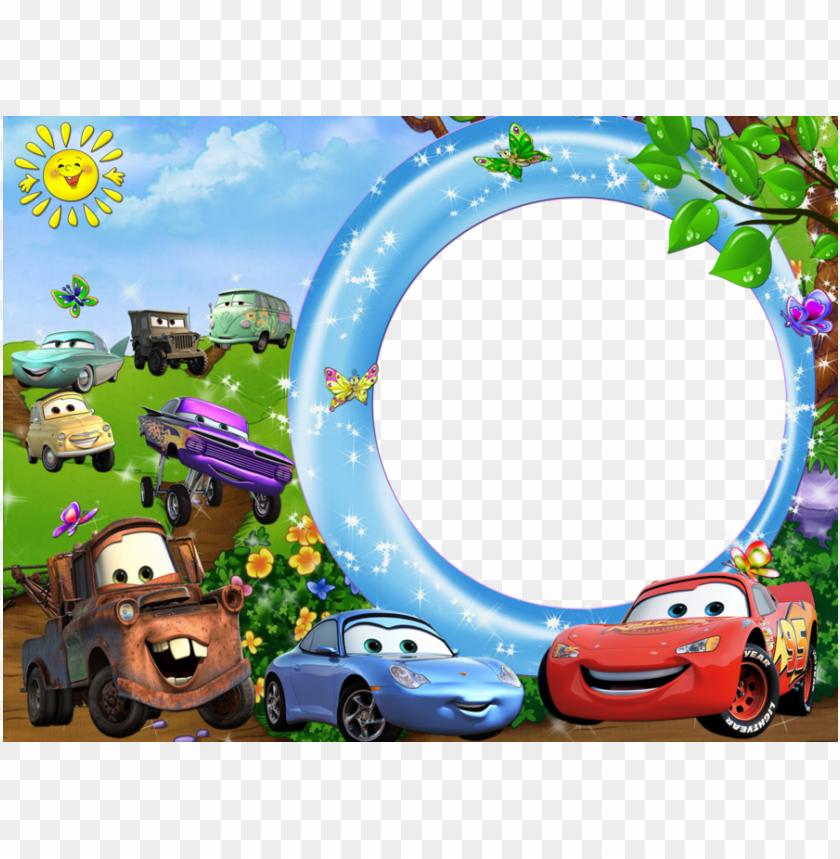 disney cars frame png clipart lightning mcqueen cars cars PNG transparent with Clear Background ID 166417