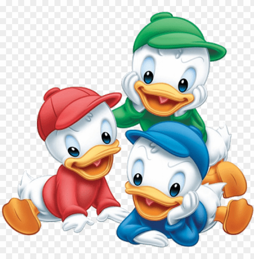 disney cartoon characters clipart com free for - donald duck babies PNG  image with transparent background | TOPpng