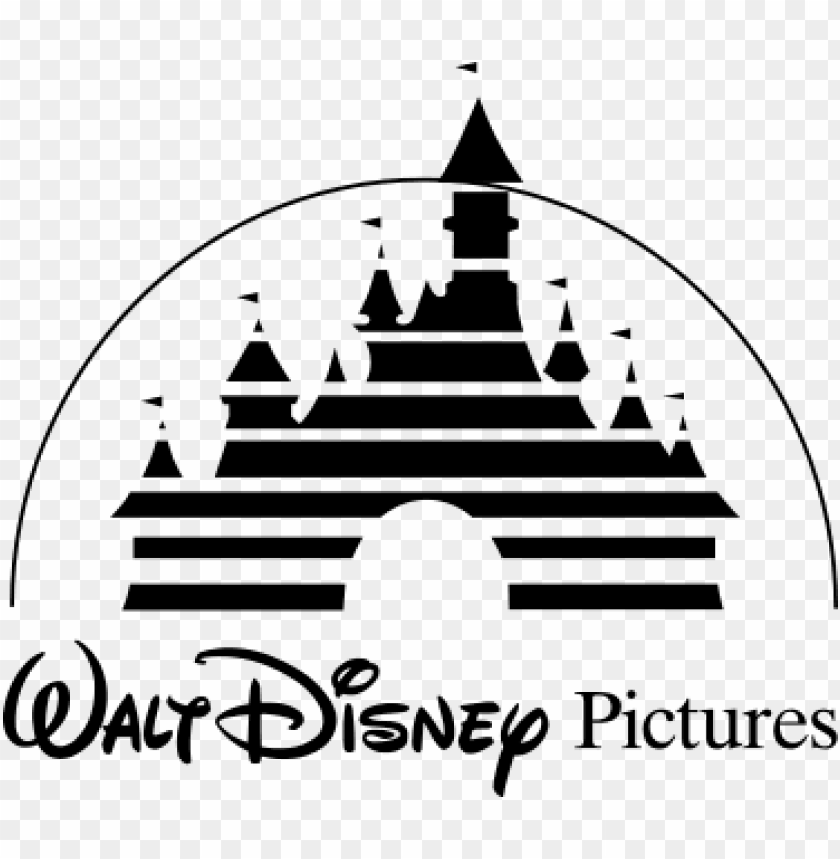 Disney Castle Logo Black And White Png Disney Logo Castle Png Image With Transparent Background Toppng