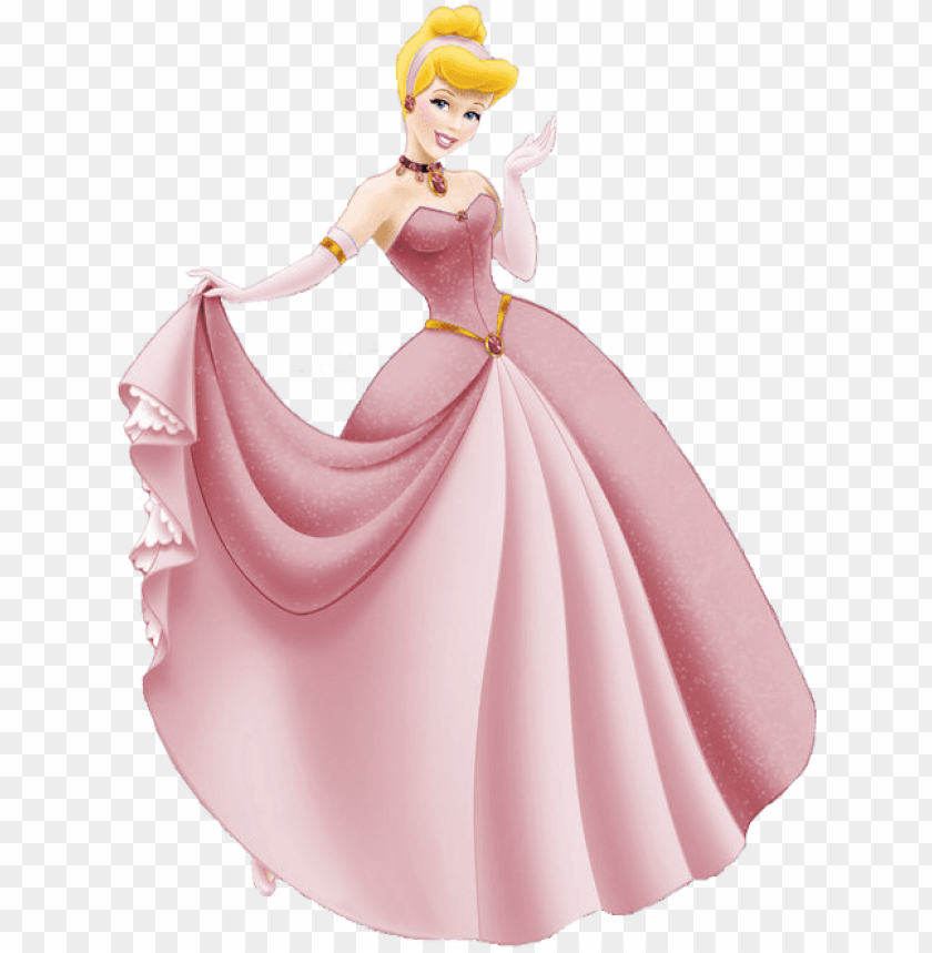 disney princess in which colour cinderella looks best - clip art cartoon  princess disney PNG image with transparent background | TOPpng