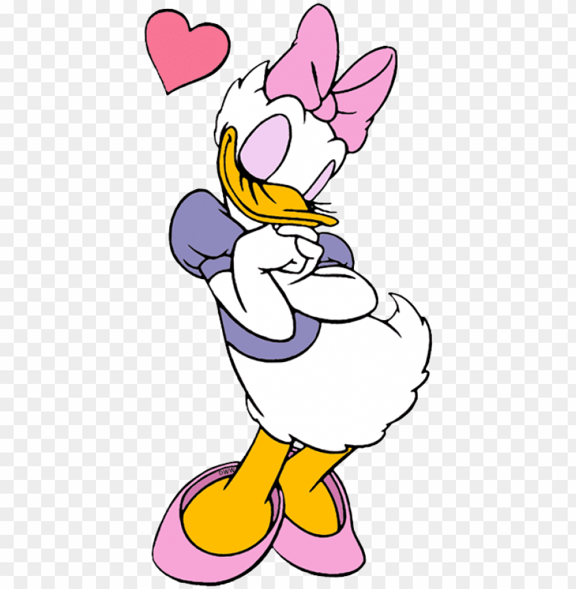 Disney S Day Clip Art Galore Daisy Daisy Duck Coloring Pages Png