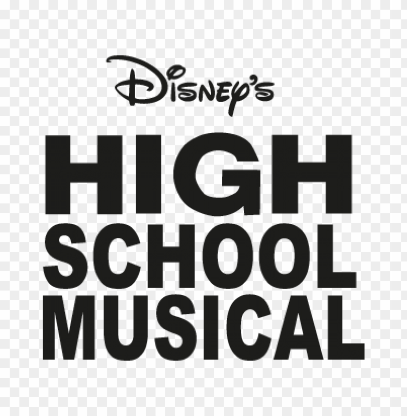  disneys high school musical vector logo - 460811