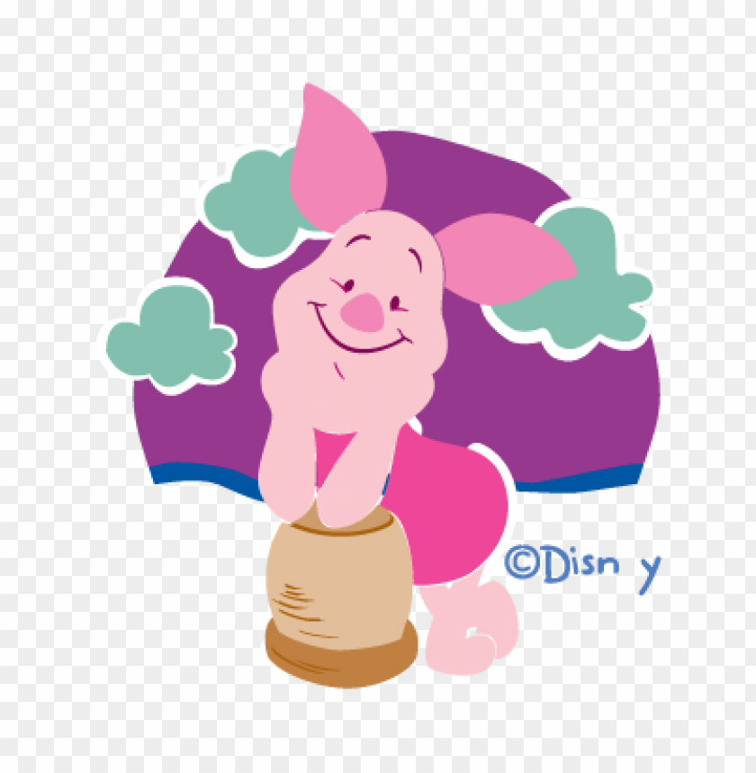  disneys piglet logo vector free download - 466295