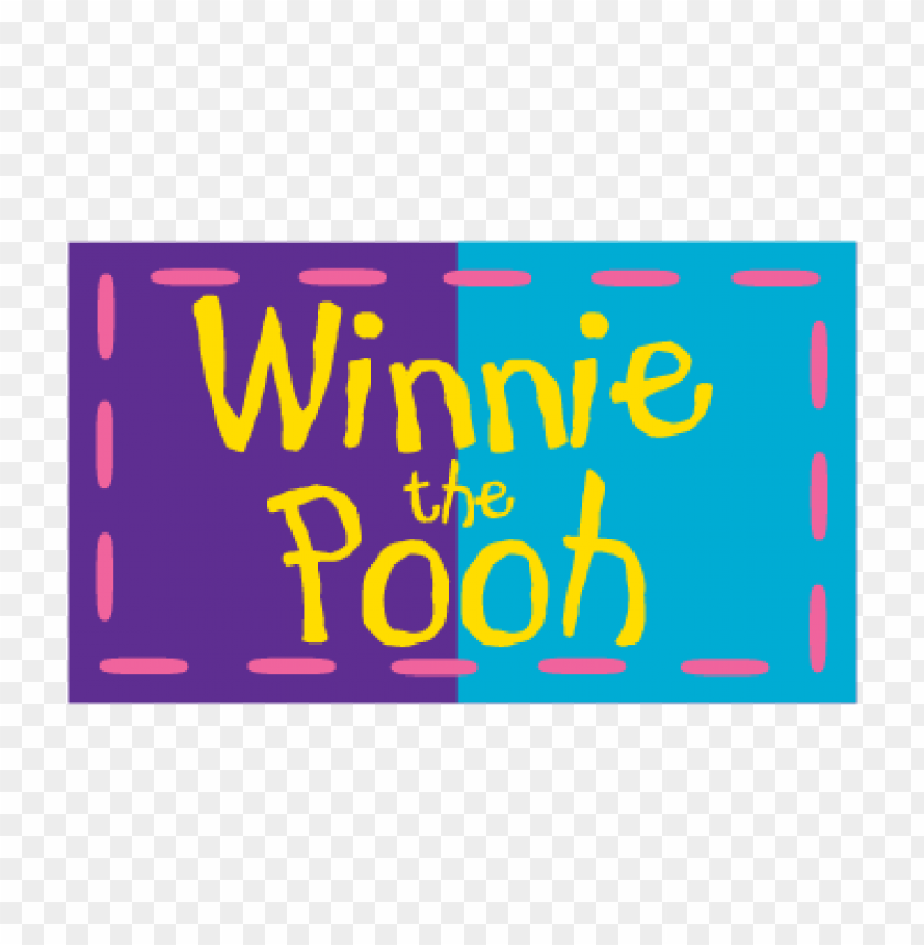  disneys winnie the pooh eps logo vector free - 466197