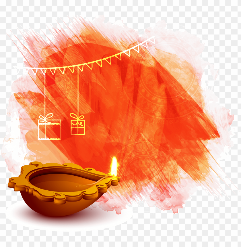 diwali diya wish illustration - diwali png background PNG image with transparent background | TOPpng
